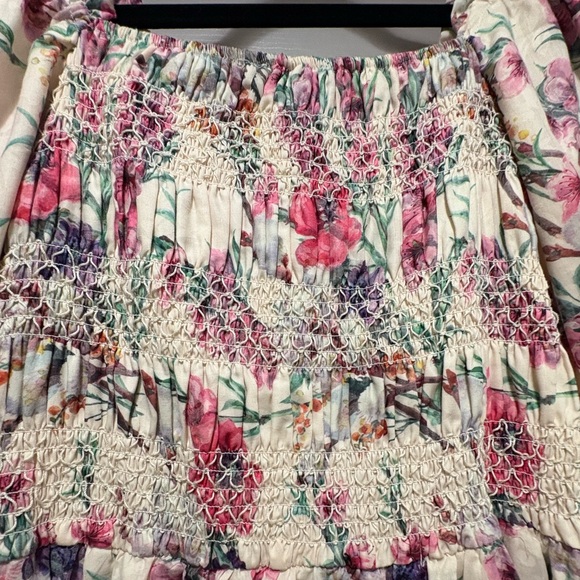 Baltic Born Tulsa Smocked Floral Maxi Dress  - SIZE 2XL - Picture 9 of 13